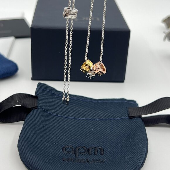 ✨ APM Monaco Multi-Charm Necklace - Picture 2 of 4